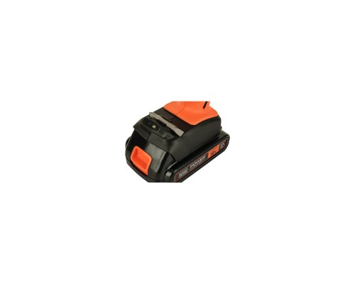 Шуруповерт Black&Decker 18 В, 1.5Ah, 45 Нм,0-360/0-1400 об/хв, 21000 уд/хв, 1.3 кг (BCD003C1)