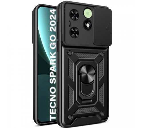 Чохол до мобільного телефона BeCover Military Tecno Spark Go 2024 (BG6) Black (710684) Чохол до мобільного телефона BeCover Military Tecno Spark Go 2024 (BG6) Black (710684)