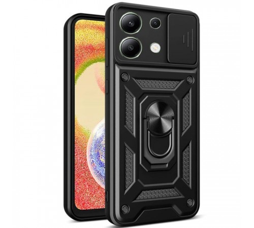 Чохол до мобільного телефона BeCover Military Xiaomi Redmi Note 13 4G Black (710689) Чохол до мобільного телефона BeCover Military Xiaomi Redmi Note 13 4G Black (710689)