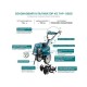Культиватор Konner&Sohnen бензиновий KS 7HP-950S 7к.с, 105см, глиб до 31см, 80кг (KS7HP-950S)