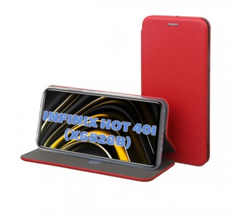 Чохол до мобільного телефона BeCover Exclusive Infinix Hot 40i (X6528B) Burgundy Red (711230) Чохол до мобільного телефона BeCover Exclusive Infinix Hot 40i (X6528B) Burgundy Red (711230)