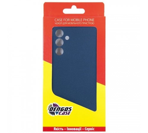 Чохол до мобільного телефона Dengos Samsung Galaxy M15 5G + Glass Blue (DG-KM-89) Чохол до мобільного телефона Dengos Samsung Galaxy M15 5G + Glass Blue (DG-KM-89)