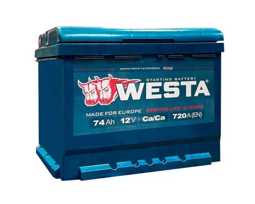 Аккумулятор автомобильный Westa 6CT-74 А (0) Аккумулятор автомобильный Westa 6CT-74 А (0)
