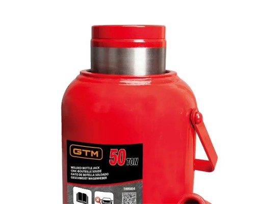 Домкрат GTM гідравлічний пляшковий 50т (280-450мм) (TH95004) Домкрат GTM гідравлічний пляшковий 50т (280-450мм) (TH95004)
