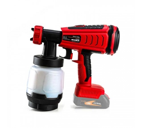 Фарбопульт GTM SG18/700BL, 18V, 700мл/хв, 800мл, 2 сопла-1,5 і 2,5мм (без АКБ та ЗП) (SG18/700BL) Фарбопульт GTM SG18/700BL, 18V, 700мл/хв, 800мл, 2 сопла-1,5 і 2,5мм (без АКБ та ЗП) (SG18/700BL)