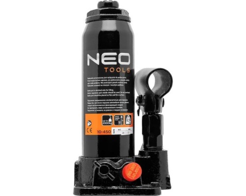 Домкрат Neo Tools гидравлический бутылочный 2т, 181-345мм (10-450) Домкрат Neo Tools гидравлический бутылочный 2т, 181-345мм (10-450)