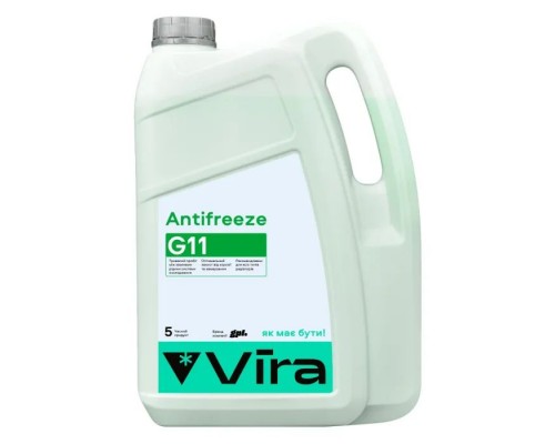 Антифриз VIRA -40 °C G11 зелена 5 кг (VI0031) Антифриз VIRA -40 °C G11 зелена 5 кг (VI0031)