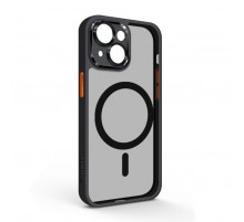 Чохол до мобільного телефона Armorstandart Unit MagSafe SE Apple iPhone 14 Black Orange (ARM75365)