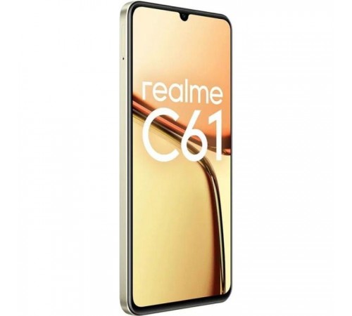 Мобильный телефон realme C61 8/256GB Sparkle Gold Мобильный телефон realme C61 8/256GB Sparkle Gold