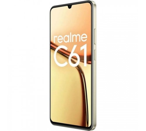 Мобильный телефон realme C61 8/256GB Sparkle Gold Мобильный телефон realme C61 8/256GB Sparkle Gold