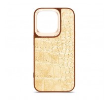 Чехол для мобильного телефона Harder Crocosaur Apple iPhone 14 Pro Beige (ARM76721)