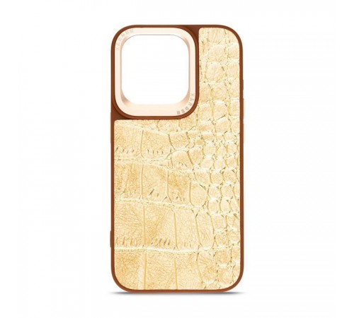 Чехол для мобильного телефона Harder Crocosaur Apple iPhone 14 Pro Beige (ARM76721) Чехол для мобильного телефона Harder Crocosaur Apple iPhone 14 Pro Beige (ARM76721)