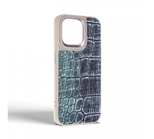 Чохол до мобільного телефона Harder Glamorous Croco Apple iPhone 14 Pro Max Grey Green (ARM76773) Чохол до мобільного телефона Harder Glamorous Croco Apple iPhone 14 Pro Max Grey Green (ARM76773)