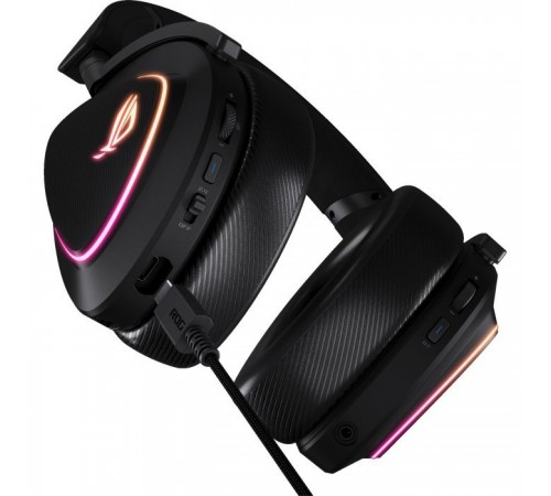 Наушники ASUS ROG Delta II Black (90YH03W0-BHUA00) Наушники ASUS ROG Delta II Black (90YH03W0-BHUA00)