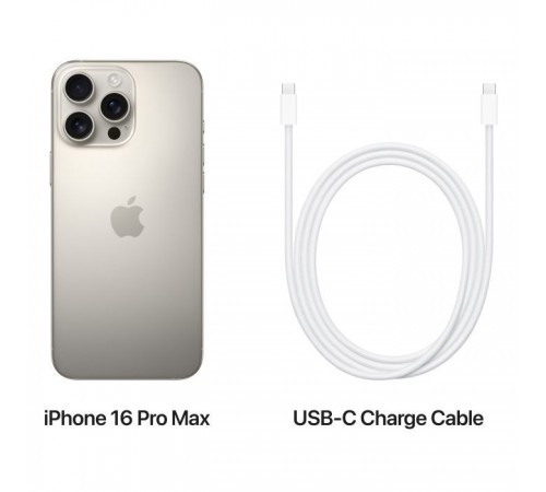 Мобильный телефон Apple iPhone 16 Pro Max 1TB Natural Titanium (MYX73) Мобильный телефон Apple iPhone 16 Pro Max 1TB Natural Titanium (MYX73)