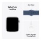 Смарт-годинник Apple Watch SE 2024 GPS 44mm Silver Aluminium Case with Denim Sport Band - M/L (MXER3QH/A)