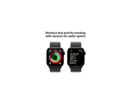 Смарт-годинник Apple Watch Series 10 GPS 42mm Jet Black Aluminium Case with Ink Sport Loop (MWWG3QH/A) Смарт-годинник Apple Watch Series 10 GPS 42mm Jet Black Aluminium Case with Ink Sport Loop (MWWG3QH/A)