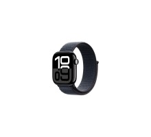 Смарт-годинник Apple Watch Series 10 GPS 42mm Jet Black Aluminium Case with Ink Sport Loop (MWWG3QH/A)