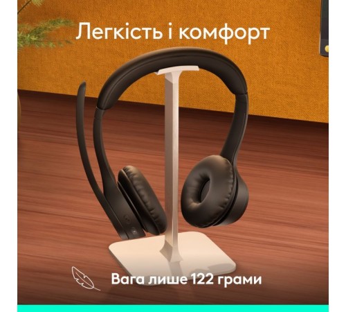 Навушники Logitech Zone 305 for Business Wireless/Bluetooth UC Black (981-001453) Навушники Logitech Zone 305 for Business Wireless/Bluetooth UC Black (981-001453)