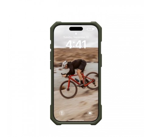 Чохол до мобільного телефона UAG iPhone 16 Pro Essential Armor Magsafe Olive Drab (114448117272)