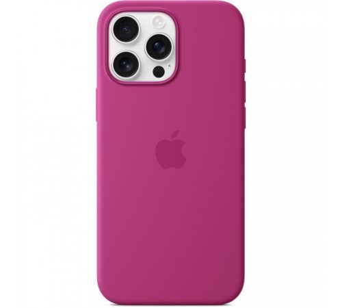 Чохол до мобільного телефона Apple iPhone16 Pro Max Silicone Case with MagSafe - Fuchsia (MYYX3ZM/A) Чохол до мобільного телефона Apple iPhone16 Pro Max Silicone Case with MagSafe - Fuchsia (MYYX3ZM/A)