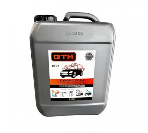 Засіб для мийок високого тиску GTM активна піна 5кг (розведення 19-112) Dynamic Foam (DF77-5) Засіб для мийок високого тиску GTM активна піна 5кг (розведення 19-112) Dynamic Foam (DF77-5)