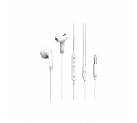 Навушники ColorWay 3.5 mm Wired Earphone Sound Wave White (CW-WD04WT)