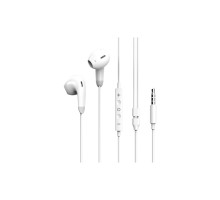 Навушники ColorWay 3.5 mm Wired Earphone Sound Wave White (CW-WD04WT)