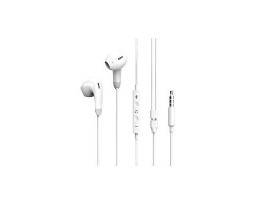 Наушники ColorWay 3.5 mm Wired Earphone Sound Wave White (CW-WD04WT) Наушники ColorWay 3.5 mm Wired Earphone Sound Wave White (CW-WD04WT)