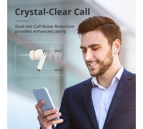Навушники Tronsmart Sounfii R4 Beige (1096448) Навушники Tronsmart Sounfii R4 Beige (1096448)