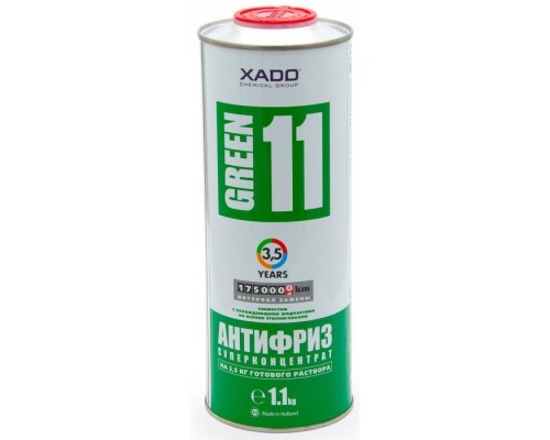 Антифриз Xado Green 11 1 л (XA 50004_1) Антифриз Xado Green 11 1 л (XA 50004_1)