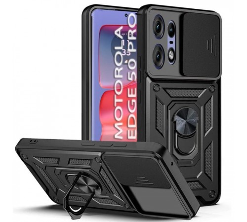Чохол до мобільного телефона BeCover Military Motorola Edge 50 Pro Black (712161) Чохол до мобільного телефона BeCover Military Motorola Edge 50 Pro Black (712161)