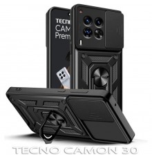 Чохол до мобільного телефона BeCover Military Tecno Camon 30 (CL6) Black (712170)