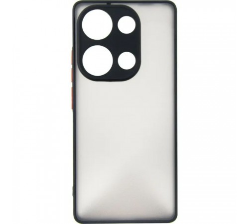 Чохол до мобільного телефона Dengos POCO M6 Pro 4G Matte + glass (Black) (DG-KM-111) Чохол до мобільного телефона Dengos POCO M6 Pro 4G Matte + glass (Black) (DG-KM-111)