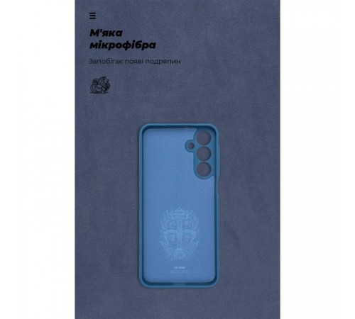 Чохол до мобільного телефона Armorstandart ICON Samsung A16 4G (A165) Camera cover Blue (ARM80131) Чохол до мобільного телефона Armorstandart ICON Samsung A16 4G (A165) Camera cover Blue (ARM80131)