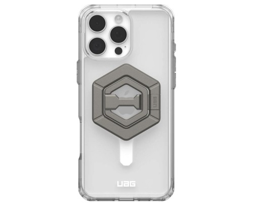 Чехол для мобильного телефона UAG Apple iPhone 16 Pro Max Plyo MagSafe Ice White/Titanium Stand (1144811BV01) Чехол для мобильного телефона UAG Apple iPhone 16 Pro Max Plyo MagSafe Ice White/Titanium Stand (1144811BV01)