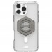 Чехол для мобильного телефона UAG Apple iPhone 16 Pro Max Plyo MagSafe Ice White/Titanium Stand (1144811BV01)