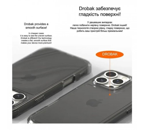 Чохол до мобільного телефона Drobak Acrylic Case with Airbag для Apple iPhone 16 Plus (949412) Чохол до мобільного телефона Drobak Acrylic Case with Airbag для Apple iPhone 16 Plus (949412)