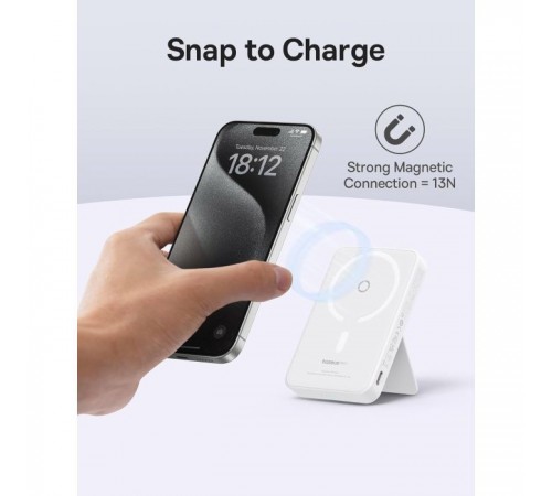 Батарея универсальная Baseus MagPro 5000mAh 20W, White (PPCXZ05) (P10064100222-00) Батарея универсальная Baseus MagPro 5000mAh 20W, White (PPCXZ05) (P10064100222-00)