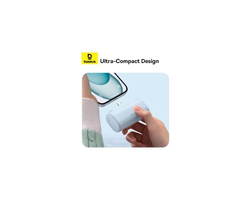 Батарея універсальна Baseus Compact 4900mAh 20W Type-C, White (PPWC05T) (P10068302212-00) Батарея універсальна Baseus Compact 4900mAh 20W Type-C, White (PPWC05T) (P10068302212-00)