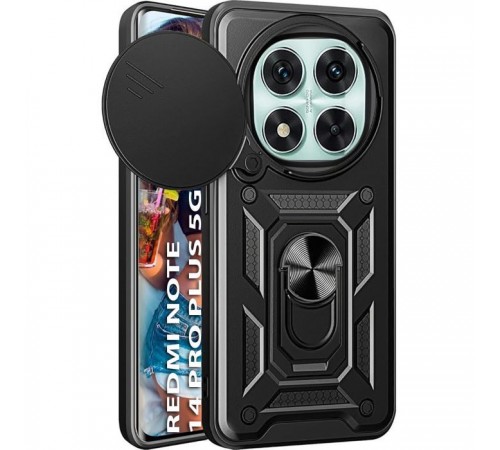 Чохол до мобільного телефона BeCover Military Xiaomi Redmi Note 14 Pro Plus 5G Black (712871) Чохол до мобільного телефона BeCover Military Xiaomi Redmi Note 14 Pro Plus 5G Black (712871)