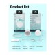 Наушники Acefast T9 Porcelain White (6974316282549)