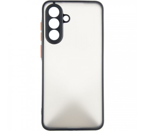Чохол до мобільного телефона Dengos Samsung Galaxy A36 Matte + glass 2pcs (Black) (DG-CTG2P-15) Чохол до мобільного телефона Dengos Samsung Galaxy A36 Matte + glass 2pcs (Black) (DG-CTG2P-15)