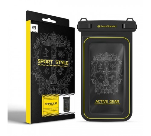 Чохол до мобільного телефона Armorstandart Waterproof Capsule Shell Black (ARM84419) Чохол до мобільного телефона Armorstandart Waterproof Capsule Shell Black (ARM84419)