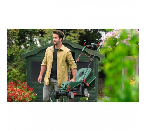 Газонокосарка Bosch UniversalRotak 37-555 1400Вт, 37см, 40л, 27-50мм, 15.5кг (0.600.8A6.501) Газонокосарка Bosch UniversalRotak 37-555 1400Вт, 37см, 40л, 27-50мм, 15.5кг (0.600.8A6.501)