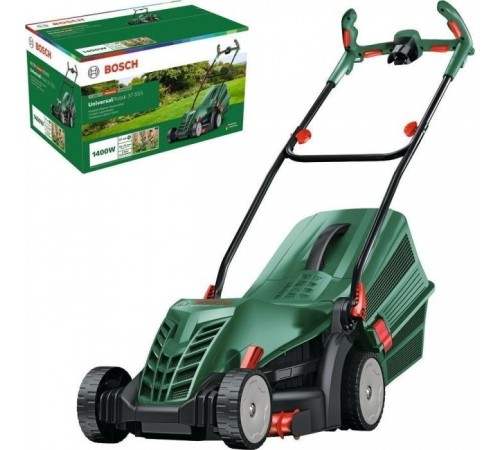 Газонокосарка Bosch UniversalRotak 37-555 1400Вт, 37см, 40л, 27-50мм, 15.5кг (0.600.8A6.501) Газонокосарка Bosch UniversalRotak 37-555 1400Вт, 37см, 40л, 27-50мм, 15.5кг (0.600.8A6.501)