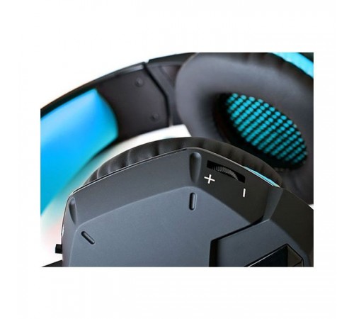 Навушники REAL-EL GDX-7500 black-blue Навушники REAL-EL GDX-7500 black-blue