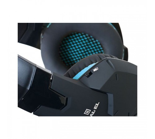 Навушники REAL-EL GDX-7500 black-blue Навушники REAL-EL GDX-7500 black-blue