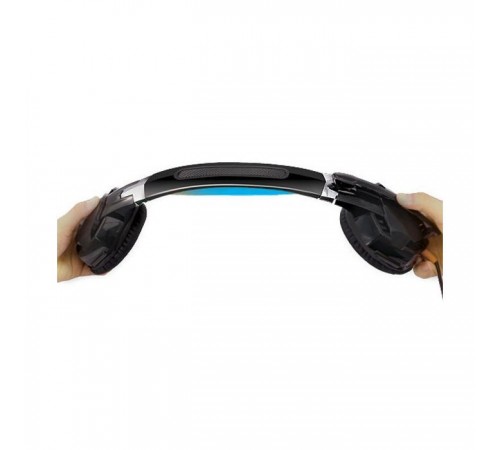Навушники REAL-EL GDX-7500 black-blue Навушники REAL-EL GDX-7500 black-blue