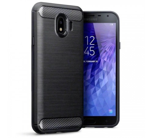 Чехол для мобильного телефона Laudtec для Samsung J4/J400 Carbon Fiber (Black) (LT-J400F) Чехол для мобильного телефона Laudtec для Samsung J4/J400 Carbon Fiber (Black) (LT-J400F)